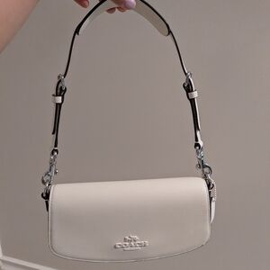 Coach White Shoulder Bag
